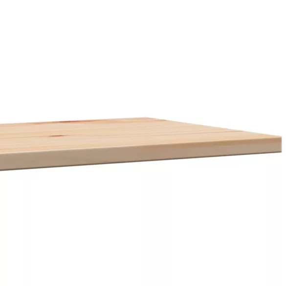 2 db tömör fenyőfa téglalap alakú asztallap 60 x 30 x 1,7 cm