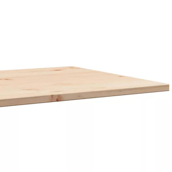 tömör fenyőfa téglalap alakú asztallap 80 x 50 x 1,7 cm
