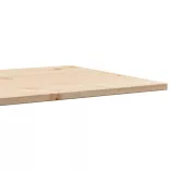 tömör fenyőfa téglalap alakú asztallap 90 x 40 x 1,7 cm