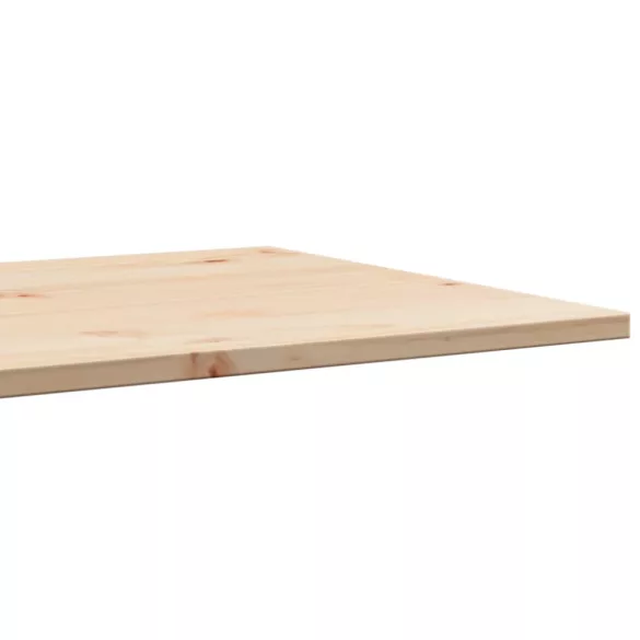 tömör fenyőfa téglalap alakú asztallap 90 x 40 x 1,7 cm