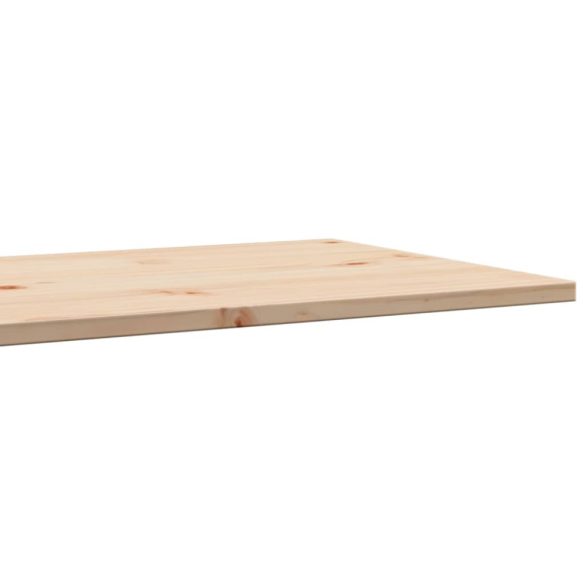 2 db tömör fenyőfa téglalap alakú asztallap 90 x 45 x 1,7 cm