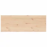 tömör fenyőfa téglalap alakú asztallap 110 x 40 x 1,7 cm