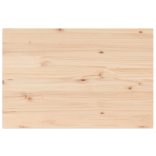 3 db tömör fenyőfa téglalap alakú asztallap 80 x 53 x 1,7 cm