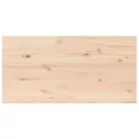 4 db tömör fenyőfa téglalap alakú asztallap 100 x 50 x 1,7 cm