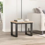 tömör fenyőfa négyzet alakú asztallap 50 x 50 x 2,5 cm