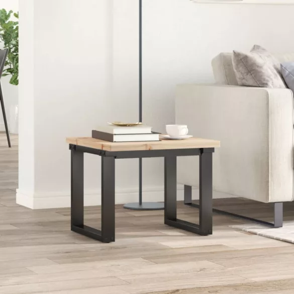 tömör fenyőfa négyzet alakú asztallap 50 x 50 x 2,5 cm