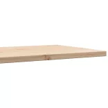 2 db tömör fenyőfa téglalap alakú asztallap 70 x 35 x 2,5 cm