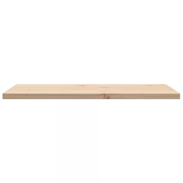 tömör fenyőfa téglalap alakú asztallap 80 x 50 x 2,5 cm