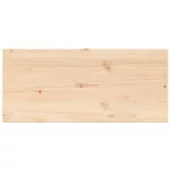 tömör fenyőfa téglalap alakú asztallap 90 x 40 x 2,5 cm