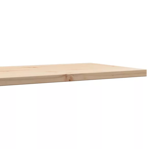 tömör fenyőfa téglalap alakú asztallap 90 x 40 x 2,5 cm