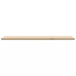 tömör fenyőfa téglalap alakú asztallap 110 x 40 x 2,5 cm