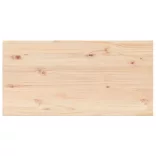 4 db tömör fenyőfa téglalap alakú asztallap 90 x 45 x 2,5 cm