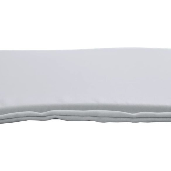 2 db világosszürke négyzet alakú kerti ülőpárna 45 x 45 x 2 cm