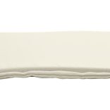 2 db krémszínű négyzet alakú kerti ülőpárna 45 x 45 x 2 cm