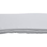 4 db világosszürke négyzet alakú kerti ülőpárna 45 x 45 x 2 cm