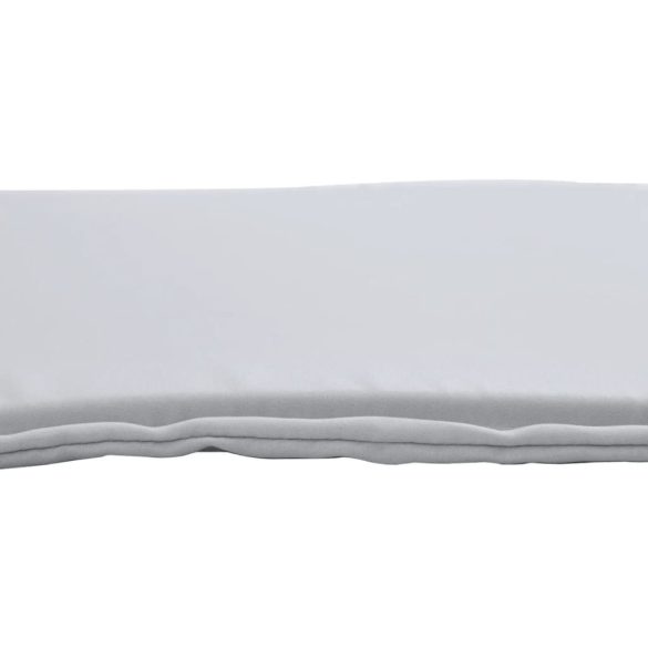 6 db világosszürke négyzet alakú kerti ülőpárna 45 x 45 x 2 cm