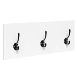 4 részes fehér szerelt fa előszobai bútorgarnitúra