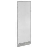 4 részes betonszürke szerelt fa előszobai bútorgarnitúra