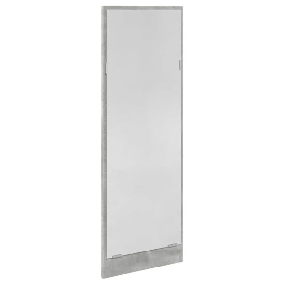 4 részes betonszürke szerelt fa előszobai bútorgarnitúra