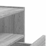 2 db szürke sonoma színű fali éjjeliszekrény 45 x 30 x 35 cm