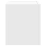 2 db fehér falra szerelhető éjjeliszekrény 45 x 30 x 35 cm