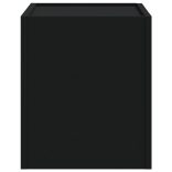 fekete falra szerelhető éjjeliszekrény 45 x 30 x 35 cm