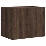 barna tölgy színű falra szerelhető éjjeliszekrény 45x30x35 cm