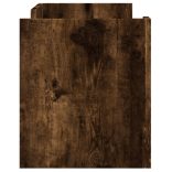 füstös tölgy színű szerelt fa TV-szekrény 80 x 35 x 40 cm