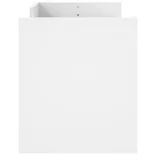 fehér szerelt fa TV-szekrény 100 x 35 x 40 cm