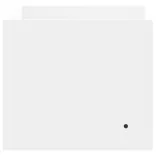 fehér szerelt fa fali polc 70,5 x 35 x 30,5 cm