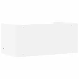fehér szerelt fa fali polc 70,5 x 35 x 30,5 cm