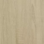 sonoma tölgy színű szerelt fa fali polc 100 x 35 x 30,5 cm