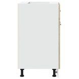 “Lyon” sonoma tölgy színű szerelt fa fiókos alsószekrény