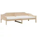 tömör fenyőfa ágy matrac nélkül 90 x 200 cm