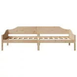 tömör fenyőfa ágy matrac nélkül 90 x 200 cm