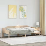 tömör fenyőfa ágykeret matrac nélkül 90 x 190 cm