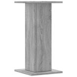 2 db szürke sonoma szerelt fa hangszóróállvány 30 x 30 x 60 cm