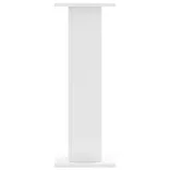 2 db fehér szerelt fa hangszóróállvány 30 x 30 x 80 cm