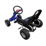 pedálos gokart kék
