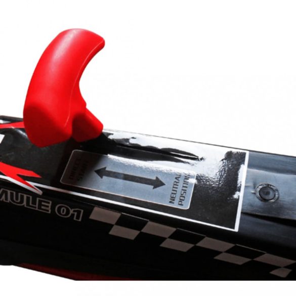 Pedálos gokart állítható üléssel piros