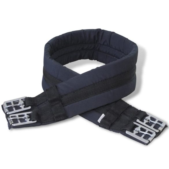 Lovaglás Nyereg Készlet 16 Valódi Bőr Fekete 14 cm 5-az-1- be"