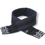 Lovaglás Nyereg Készlet 17,5 Valódi Bőr Fekete 18 cm 5-az-1- be"