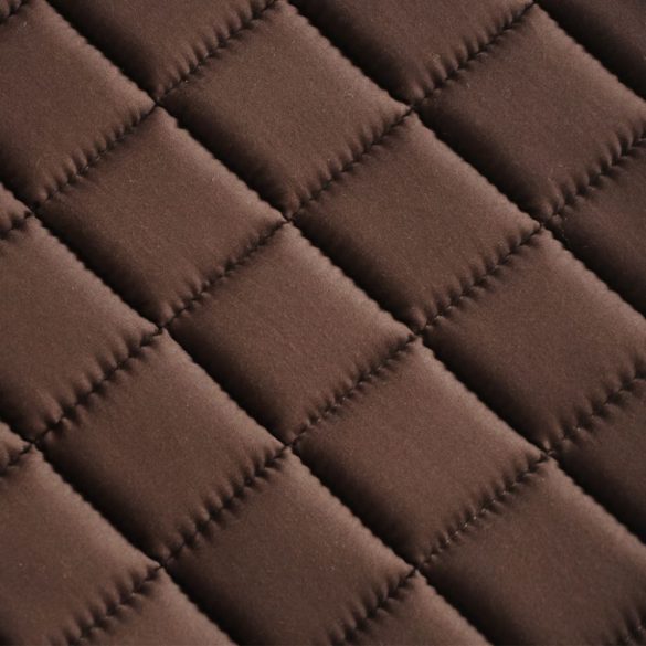 Lovaglás Nyereg Készlet 16 Valódi Bőr Barna 14 cm 5-az-1- be"