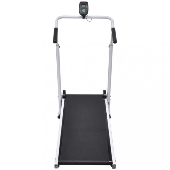 fekete összecsukható mini futópad 93 x 36 cm