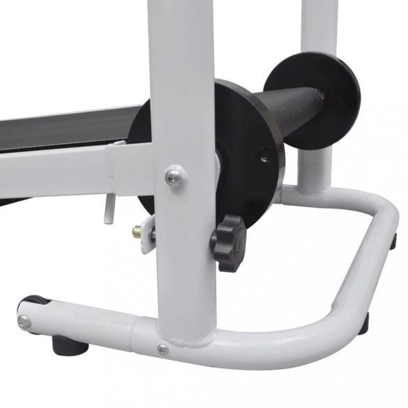 fekete összecsukható mini futópad 93 x 36 cm