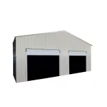 LoboGlorioso XXL dupla garázs 7,59 x 9,98m 3m magas elektromos kapukkal