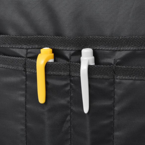 40 literes iskolai hátizsák fekete és kék