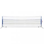 tollaslabda háló tollaslabdákkal 600 x 155 cm