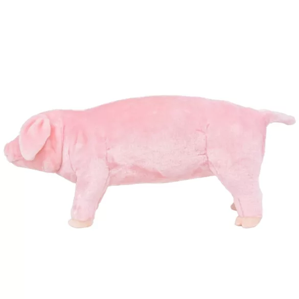 rózsaszín álló malac plüssjáték XXL