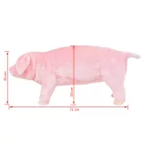 rózsaszín álló malac plüssjáték XXL